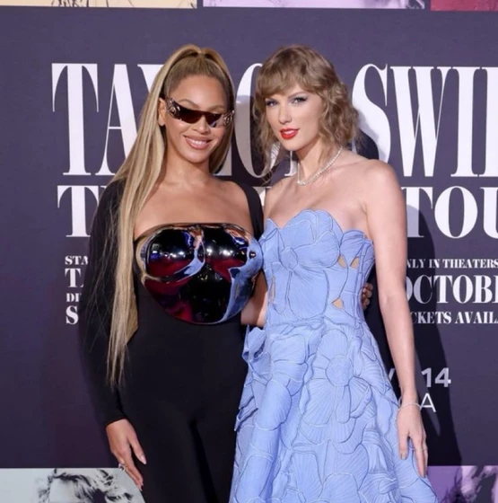 Beyoncé Knowles y Taylor Swift en taylor-swift-the-eras-tour