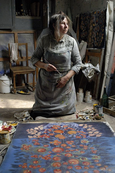 Yolande Moreau en Séraphine