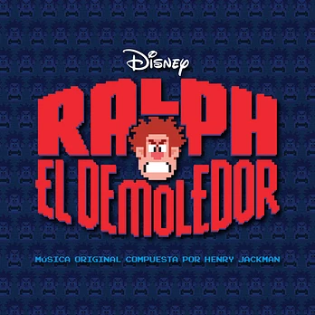 Carátula de la banda de sonido de ¡Rompe Ralph!