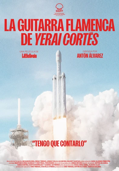 Imagen de la-guitarra-flamenca-de-yerai-cortes (Cartel español)