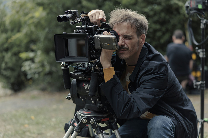 Javier Giner en Esta Soledad (Rodaje)