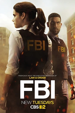 poster for the season 1 of FBI
