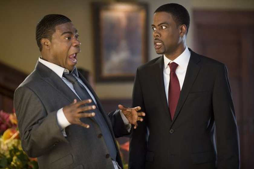 Chris Rock y Tracy Morgan en Un Funeral de Muerte