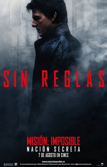 Imagen de Misión: Imposible. Nación secreta (Cartel personajes español)