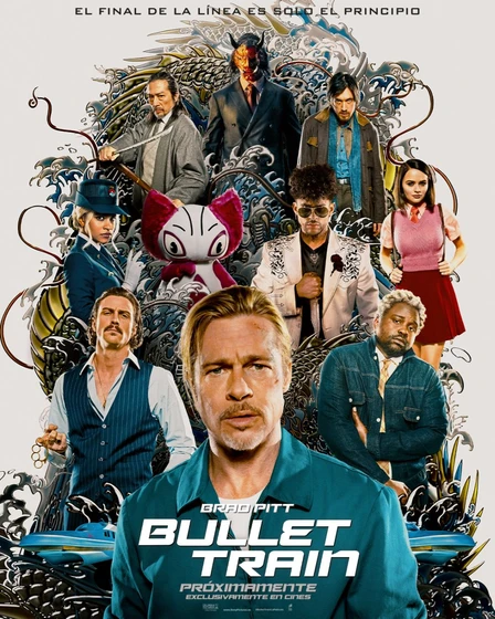 Imagen de bullet-train (Cartel final español)