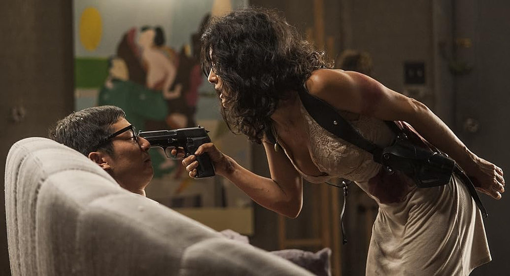 Salma Hayek en Everly