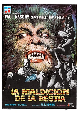 poster of movie La Maldición de la bestia
