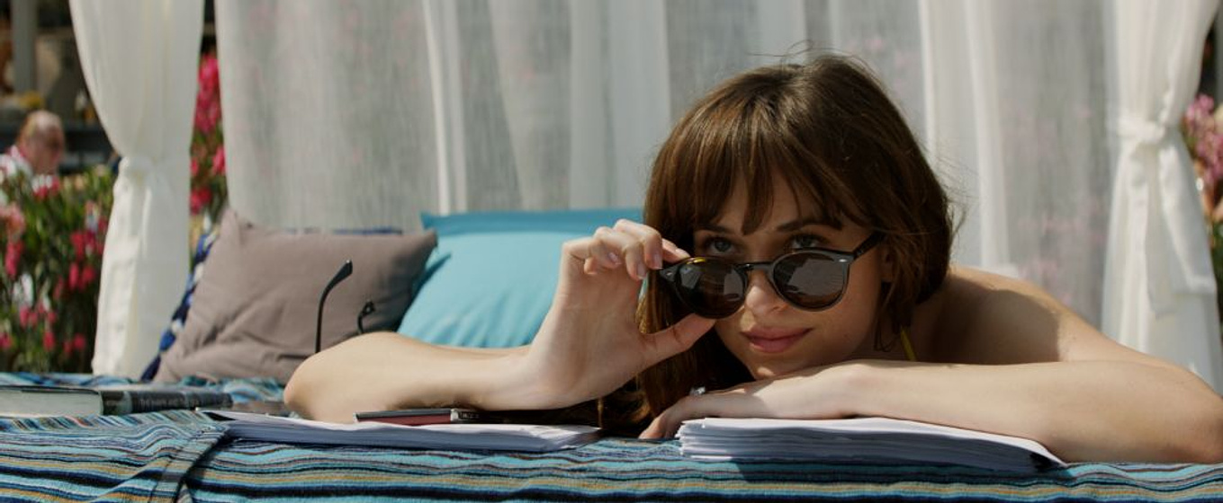 Dakota Johnson en Cincuenta sombras liberadas