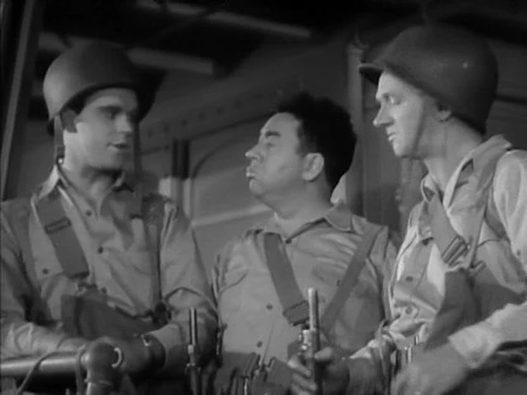 Alan Carney, Richard Martin [II] y Wally Brown en una-fiesta-interminable