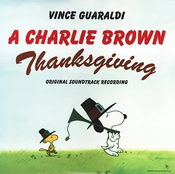 Carátula de la banda de sonido de El Día de Acción de Gracias de Charlie Brown
