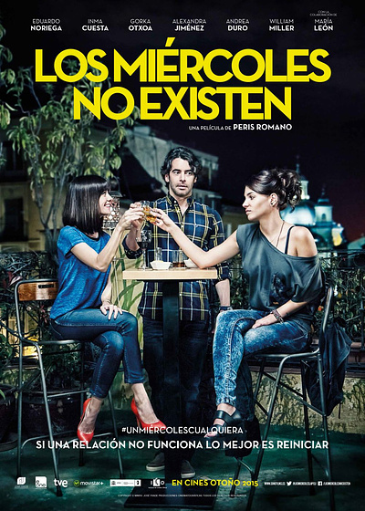 Imagen de Los Miércoles no existen (Cartel personajes español)