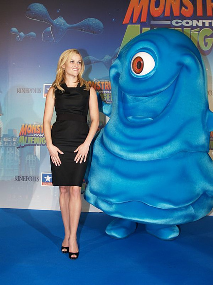 Reese Witherspoon en Monstruos Contra Alienígenas (Premiere en Madrid. Marzo 2009)