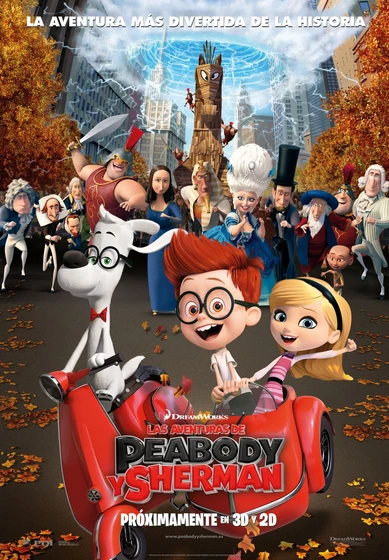 Imagen de las-aventuras-de-peabody-y-sherman (Cartel final español)