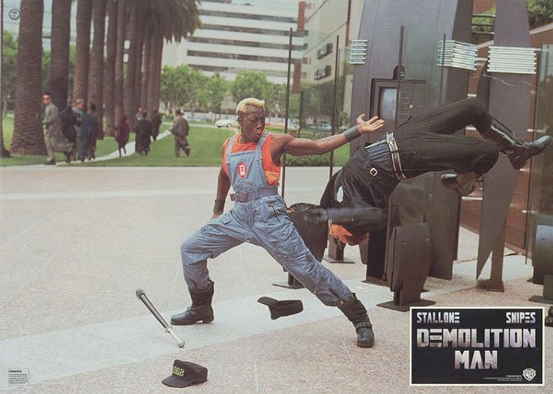 Wesley Snipes en Demolition Man (Fotograma)