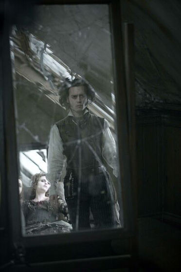 Johnny Depp en Sweeney Todd. El barbero diabólico de la calle Fleet