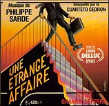 Carátula de la banda de sonido de Une Étrange Affaire