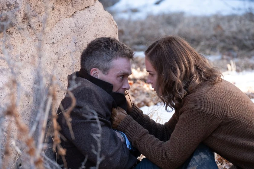 Cillian Murphy y Emily Blunt en oppenheimer