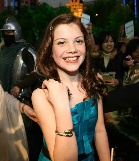 Georgie Henley en Las Crónicas de Narnia: El Príncipe Caspian (Premiere en Japón. Mayo 2008)