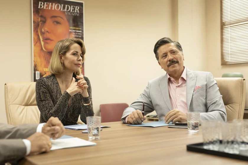 María Adánez y Carlos Bardem en espejo-espejo
