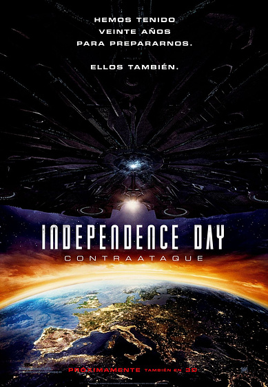 Imagen de Independence Day. Contraataque (Cartel teaser español)