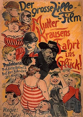 Poster de El viaje a la felicidad de madre Krause (El infierno de los pobres)