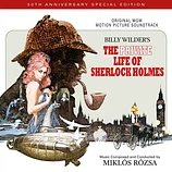 Carátula de la banda de sonido de La Vida Privada de Sherlock Holmes, Edición 50º Aniversario