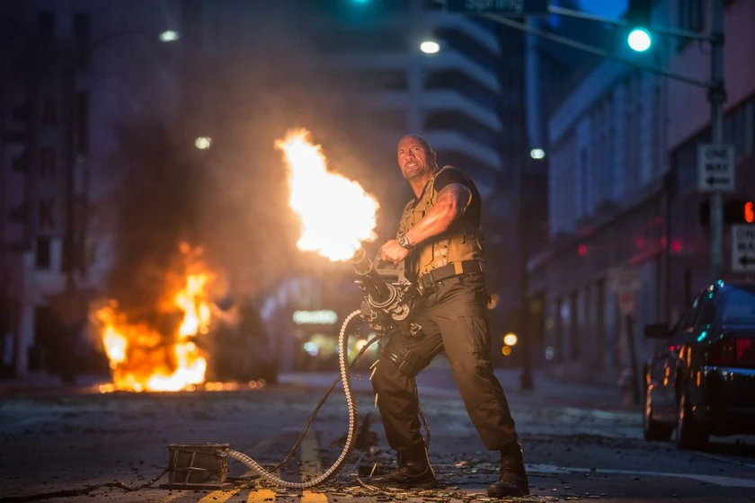 Dwayne Johnson en fast-and-furious-7