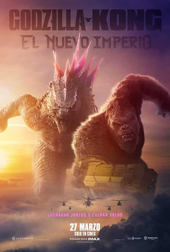 Poster de Godzilla y Kong: El Nuevo Imperio