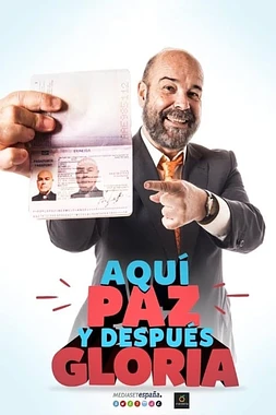 poster for the season 1 of Aquí Paz y después Gloria