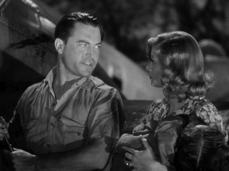 Lucille Ball y Chester Morris en volvieron-cinco