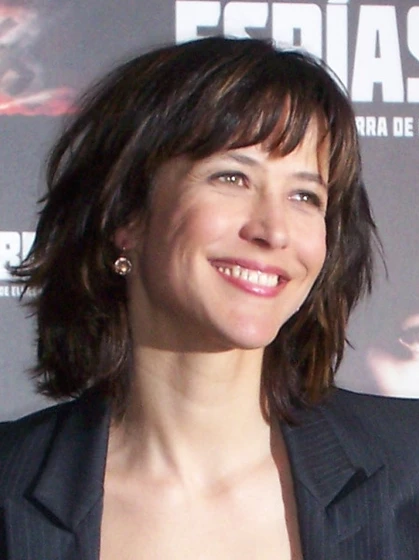 Sophie Marceau en espias-en-la-sombra (Rueda de prensa en Madrid. Marzo 2009)