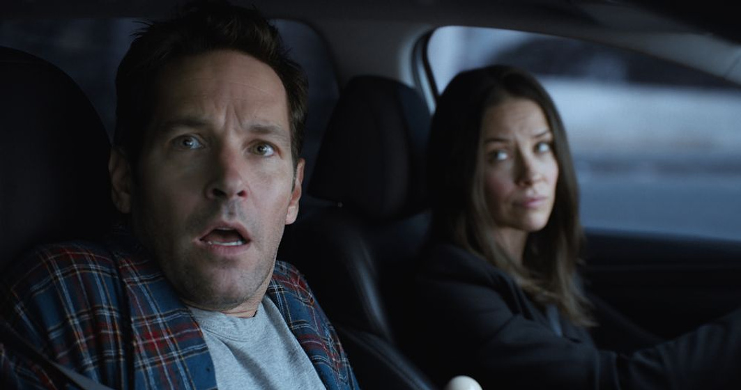 Paul Rudd y Evangeline Lilly en Ant-Man y la Avispa