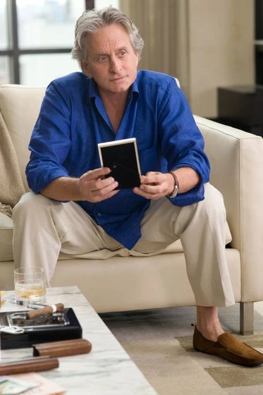 Michael Douglas en wall-street-el-dinero-nunca-duerme