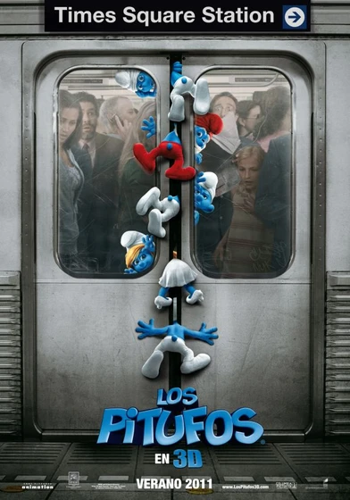 Imagen de los-pitufos (Cartel teaser)