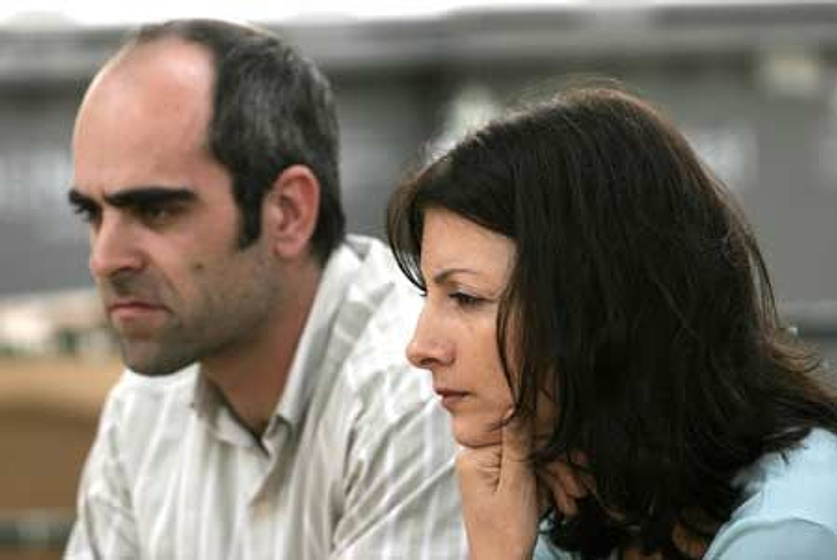 Najwa Nimri y Luis Tosar en Las Vidas de Celia