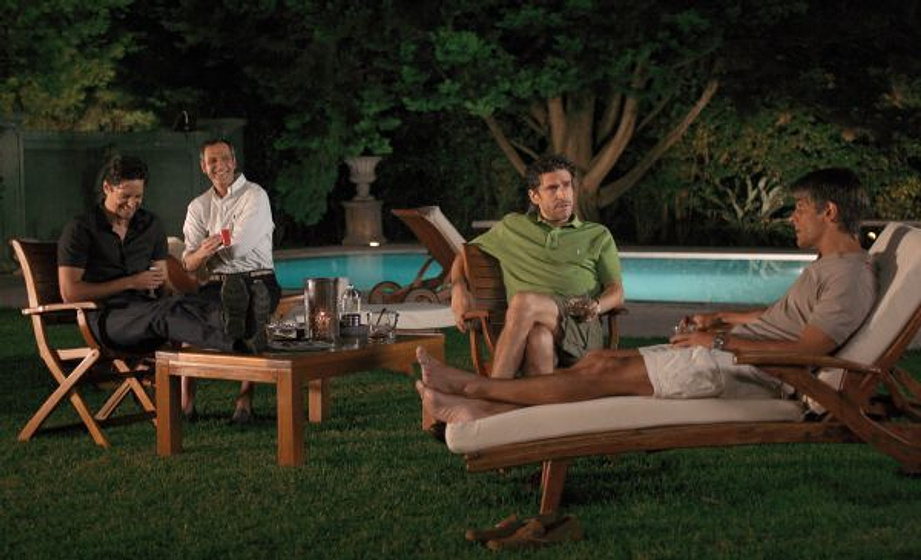 Juan Diego Botto, Ernesto Alterio, Leonardo Sbaraglia y Pablo Echarri en Las Viudas de los jueves