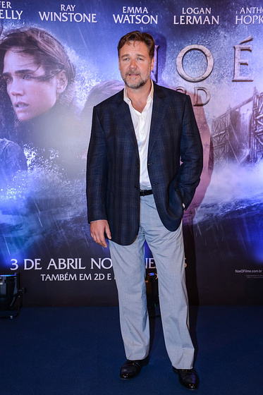 Russell Crowe en Noé (Photocall en Rio de Janeiro. Marzo 2014)