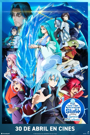 Imagen de that-time-i-got-reincarnated-as-a-slime-la-pelicula-lagrimas-del-mar-celeste (Cartel español)