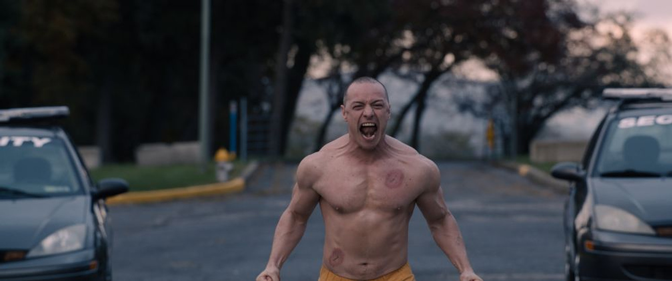 James McAvoy en Glass (Cristal)