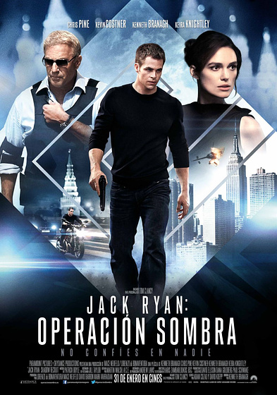 Imagen de Jack Ryan: Operación Sombra (Cartel español)