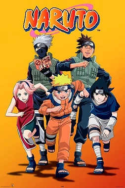 poster for the season 1 of Naruto