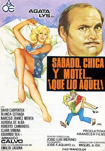 Poster de Sábado, Chica, Motel ¡Qué Lío Aquel!