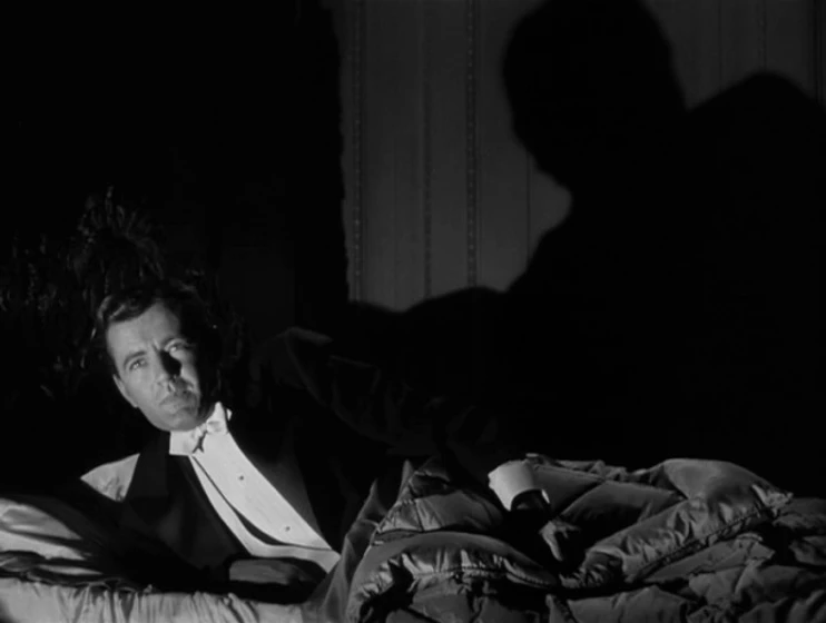 Robert Walker en extranos-en-un-tren