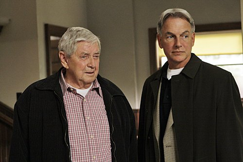Ralph Waite y Mark Harmon en Navy: Investigación criminal