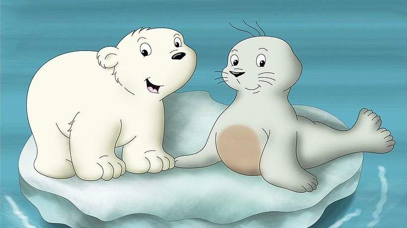 Imagen de El Osito Polar. La isla misteriosa