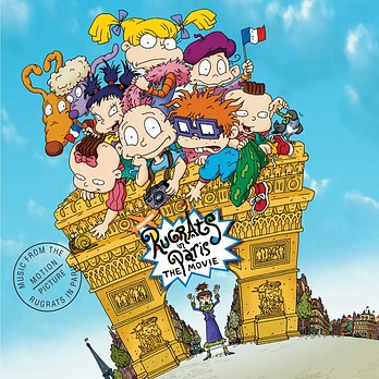 Carátula de la banda de sonido de Rugrats en París