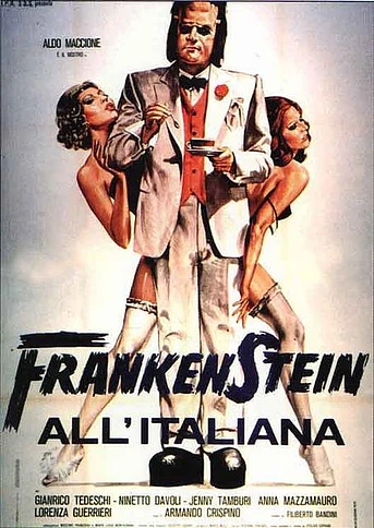Poster de Frankenstein a la Italiana