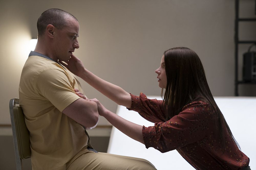 James McAvoy y Anya Taylor-Joy en Glass (Cristal)