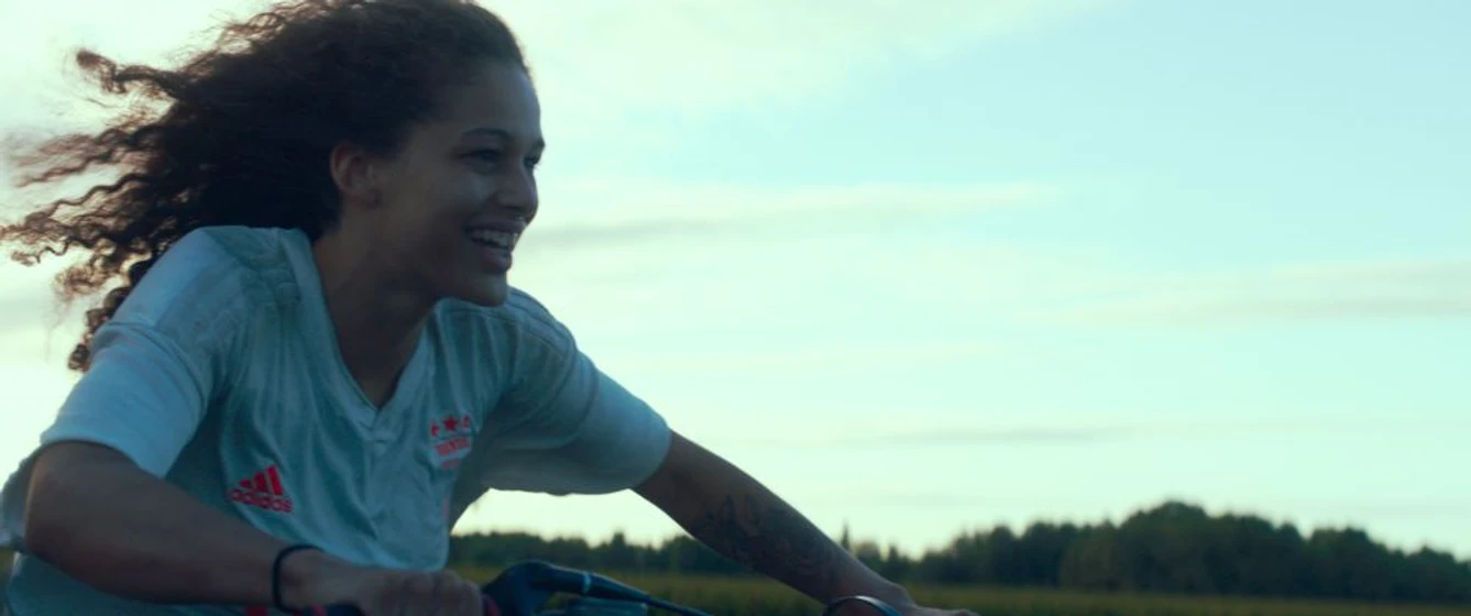 Julie Ledru en rodeo