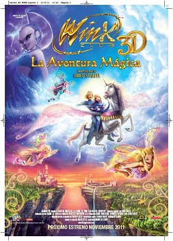 poster of movie Winx 3D. La Aventura mágica